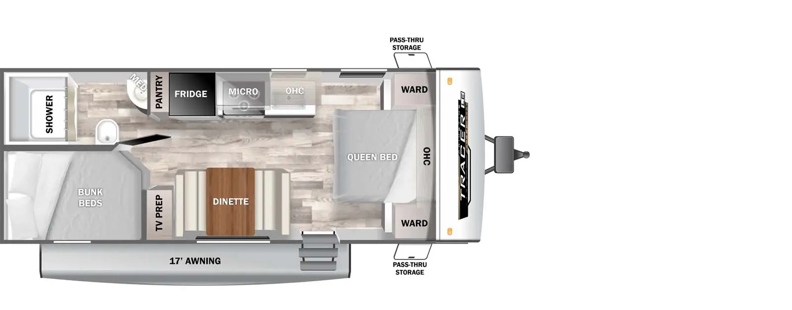 200BHSLE Floorplan Image